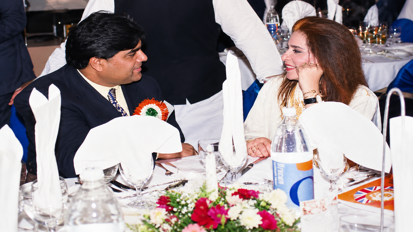 A memorable dinner in London.